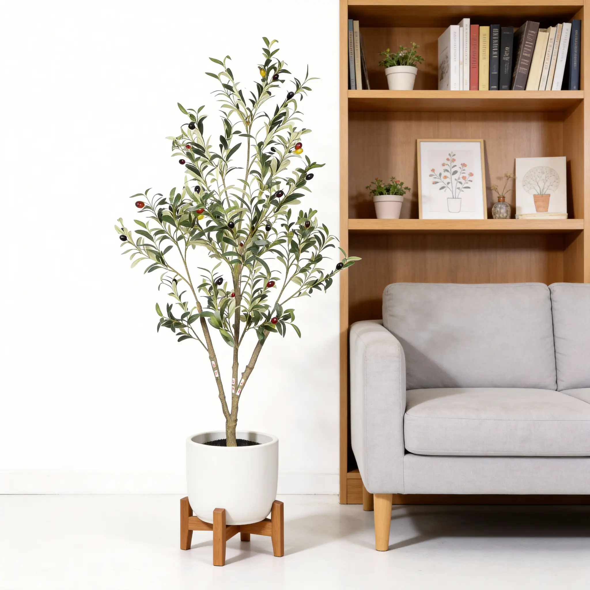 5' Artificial Olive Tree by HouseOfZazla