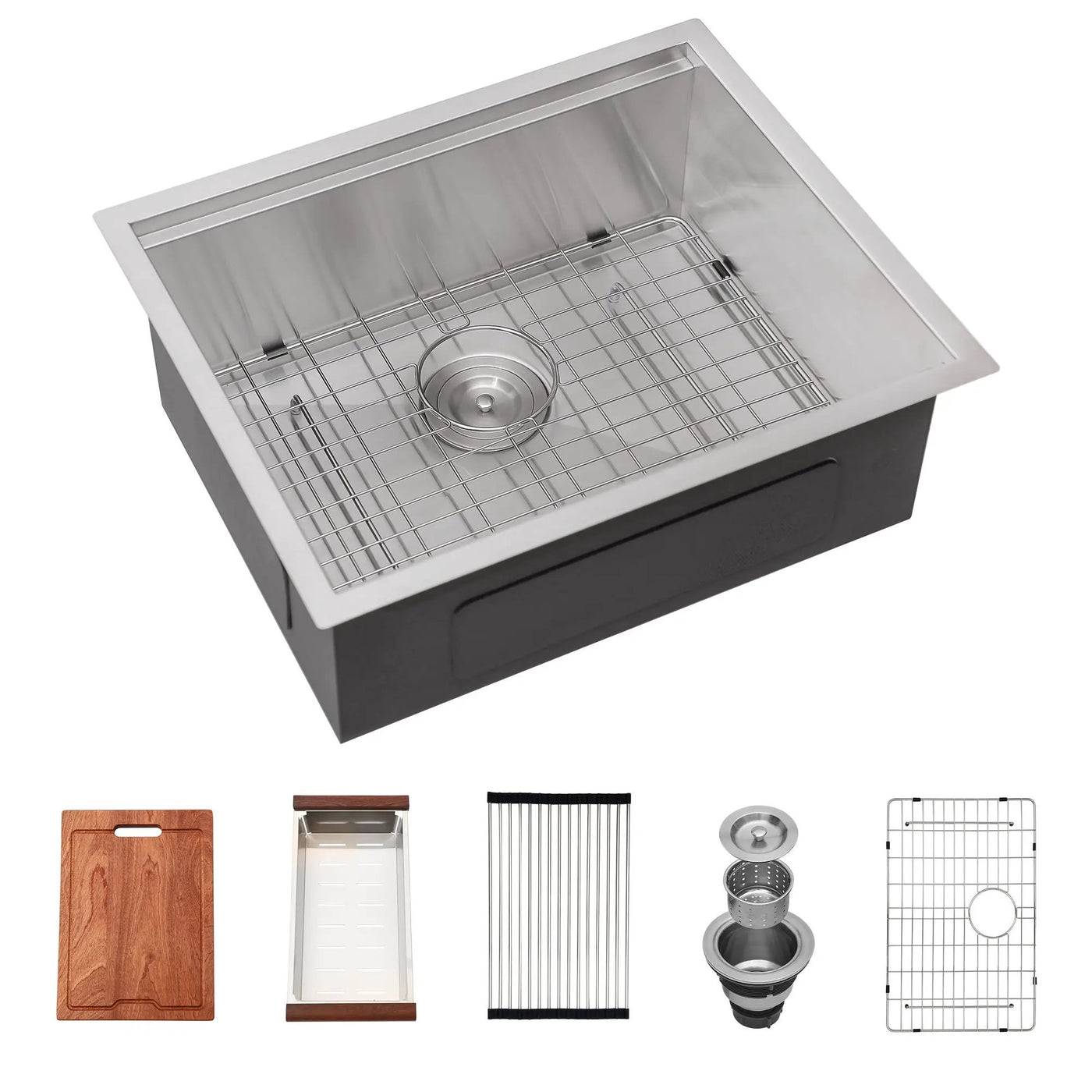 Laundry Workstation Undermount Utility Sink, Deep Single Bowl by HouseOfZazla