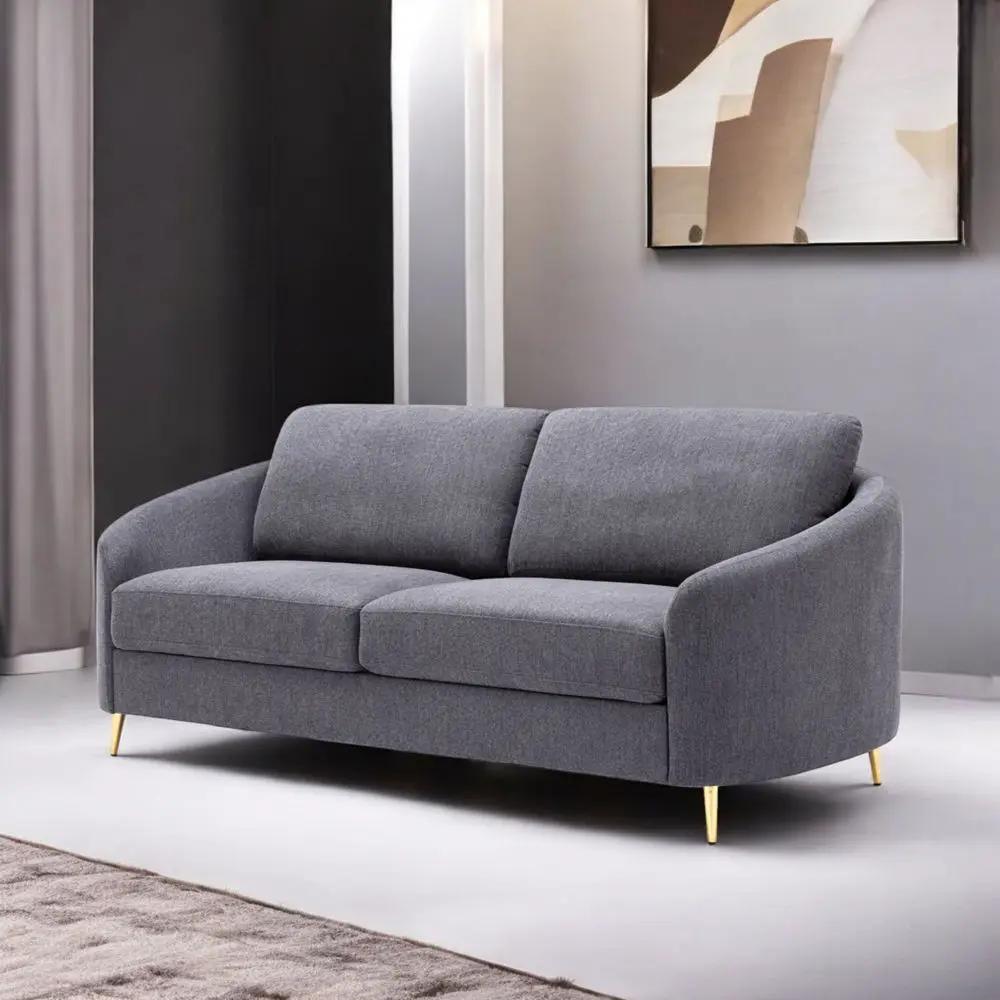 Yuina - Sofa - Gray Linen by Unique Piece Furniture