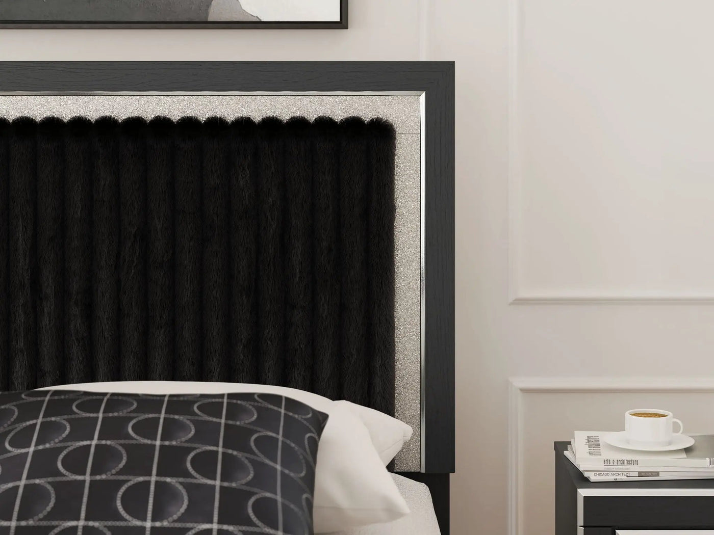 Zuraleus - Upholstered Panel Bed by Unique Piece Furniture