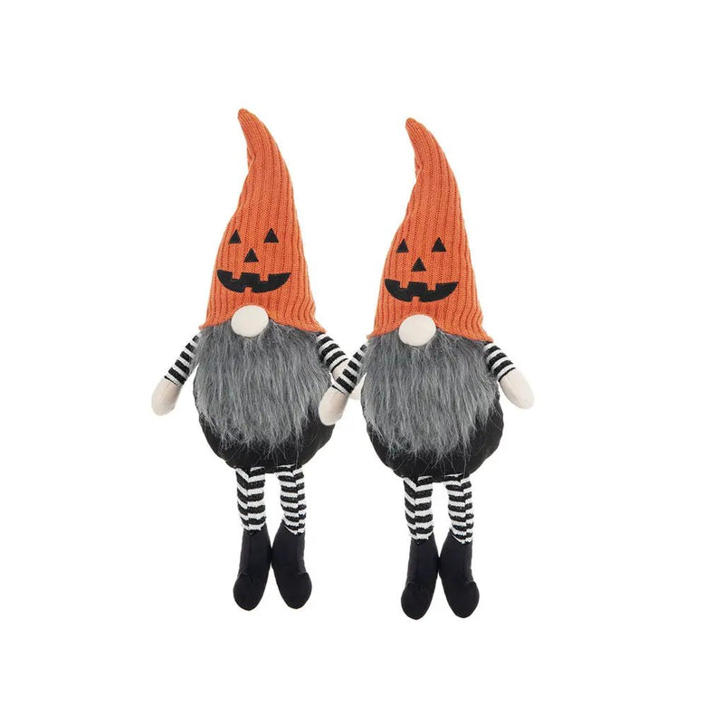 Set of 2 Fabric Sitting Gnomes by HouseOfZazla