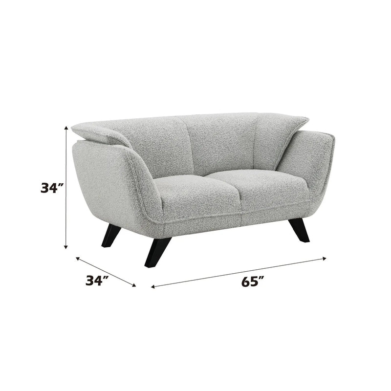 Nayeli - Boucle Loveseat by Unique Piece Furniture