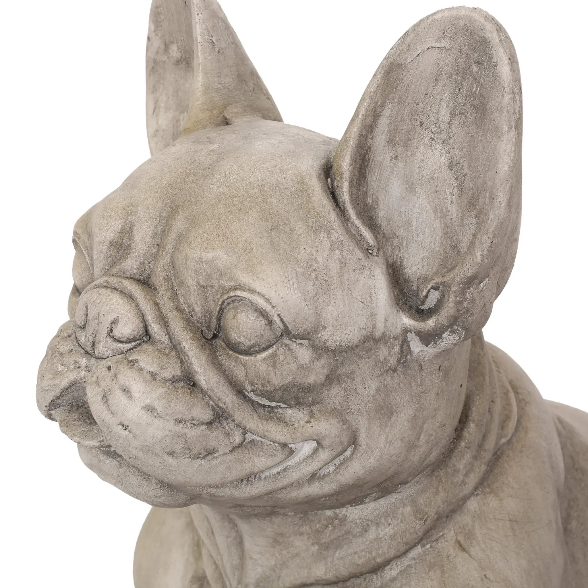 Dog Garden Sculpture, Outdoor French Bulldog Statue by HouseOfZazla