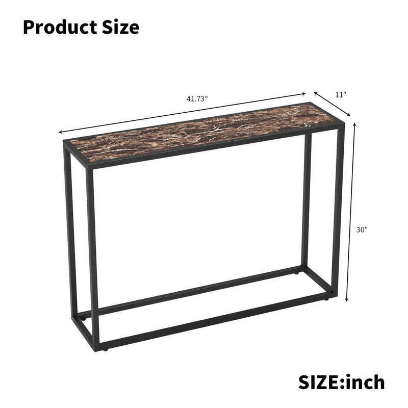 Narrow Console Table by HouseOfZazla