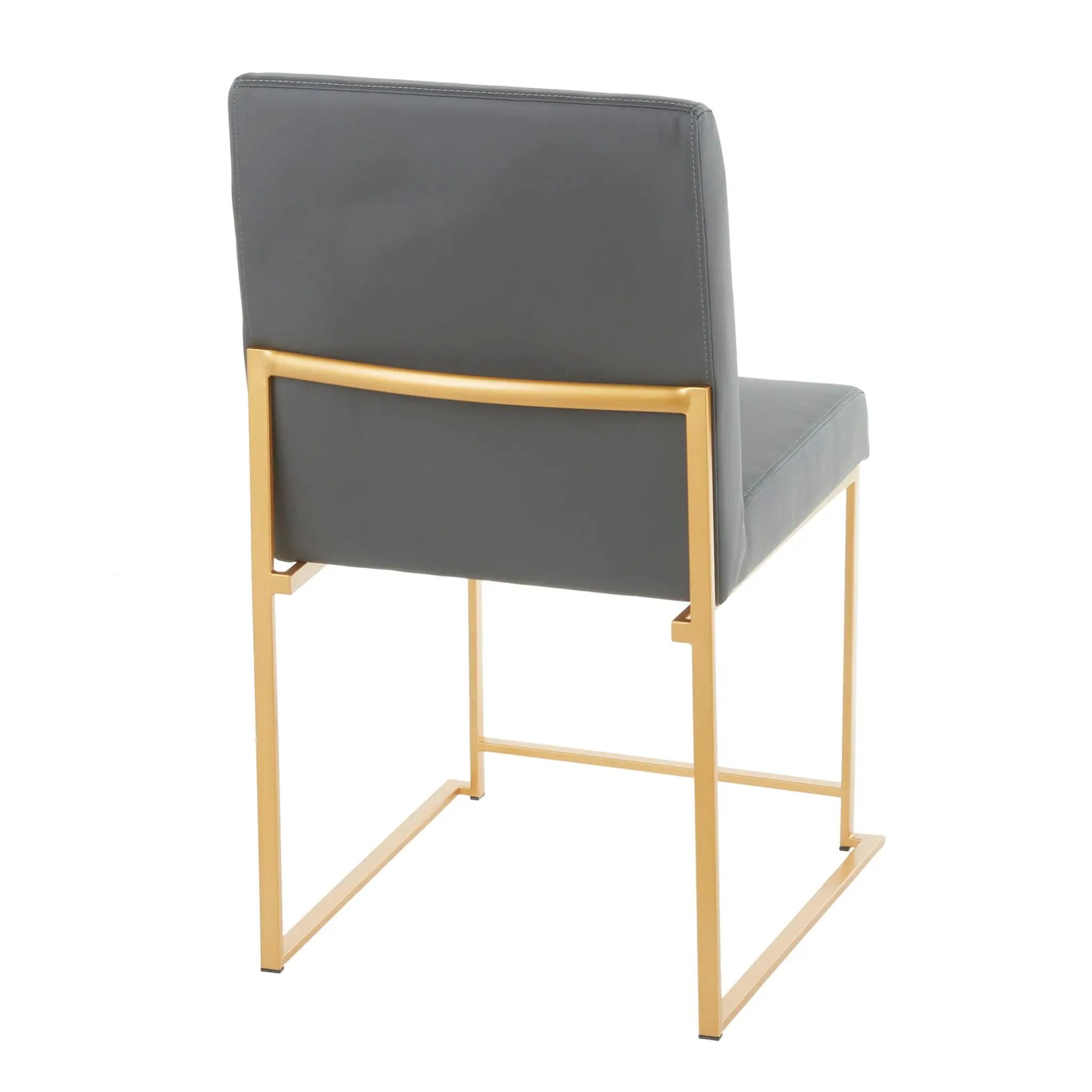 Fuji - Contemporary Stylish Frame, High Back Dining Chair (Set of 2) by HouseOfZazla