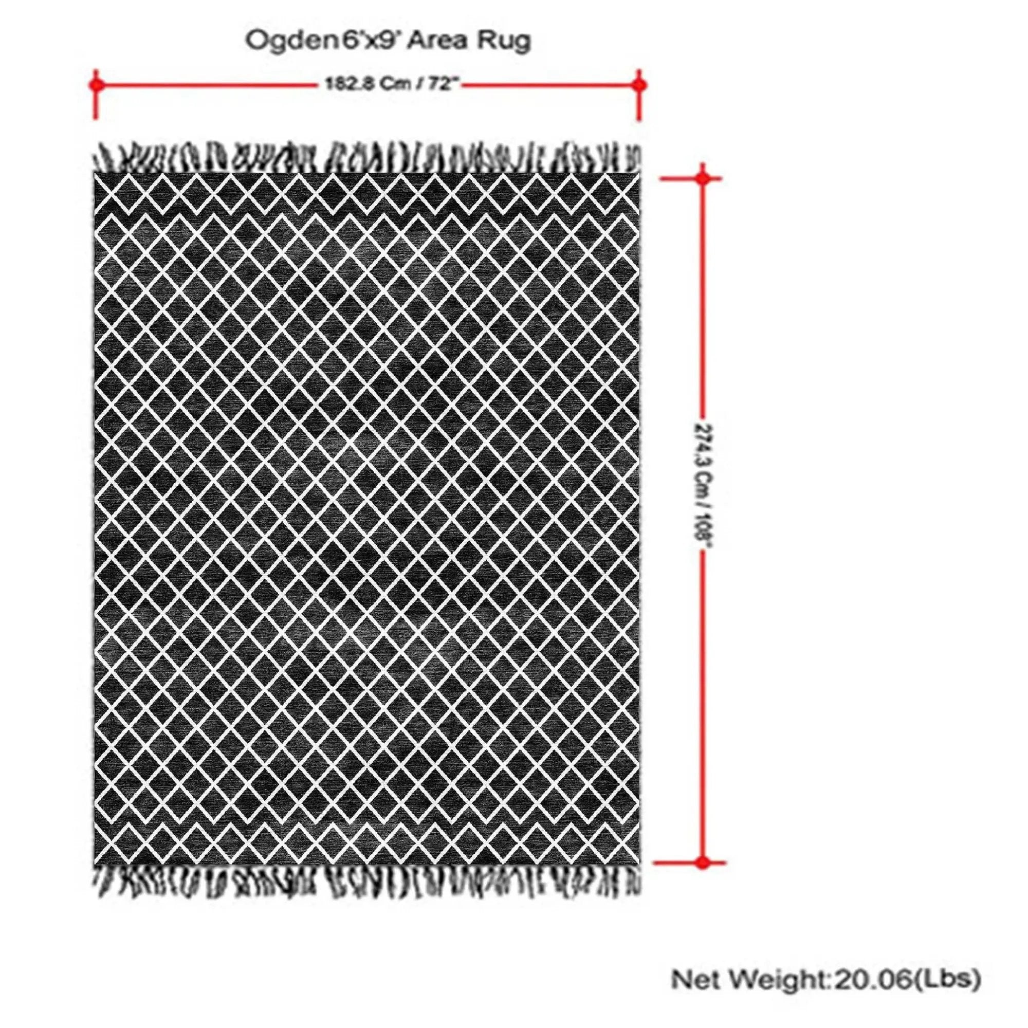 Ogden - 6' X 9' Area Rug - Ivory by Unique Piece Furniture