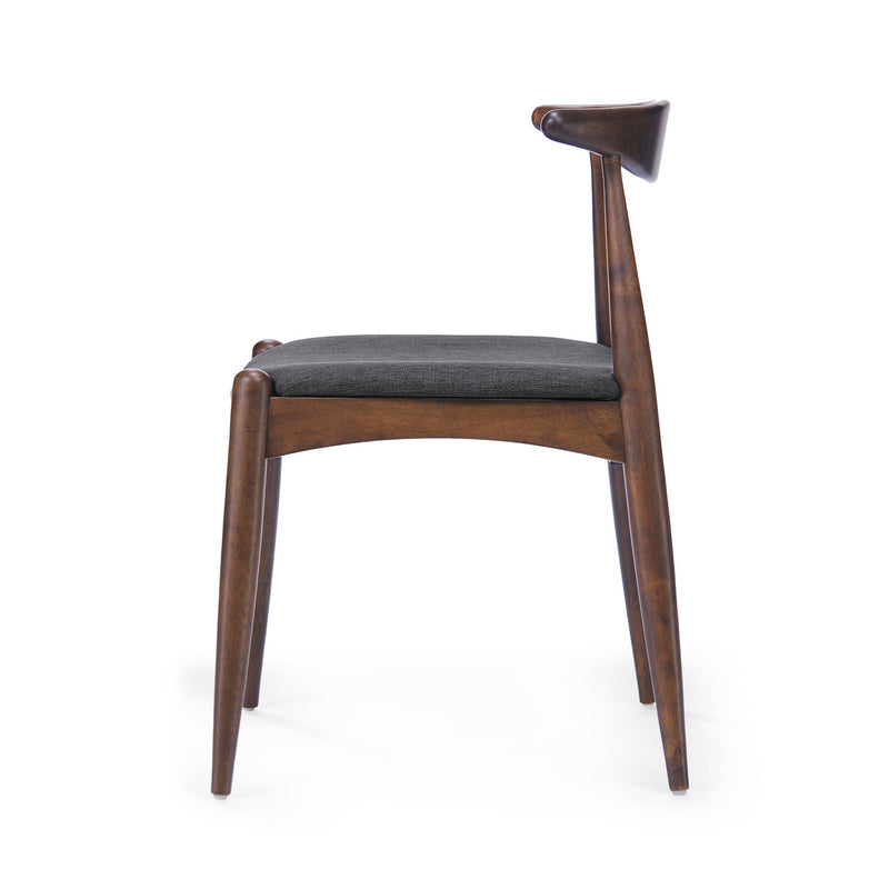 Dining Chairs With Ergonomic Backrest & Comfort Cushions (Set of 2) by HouseOfZazla