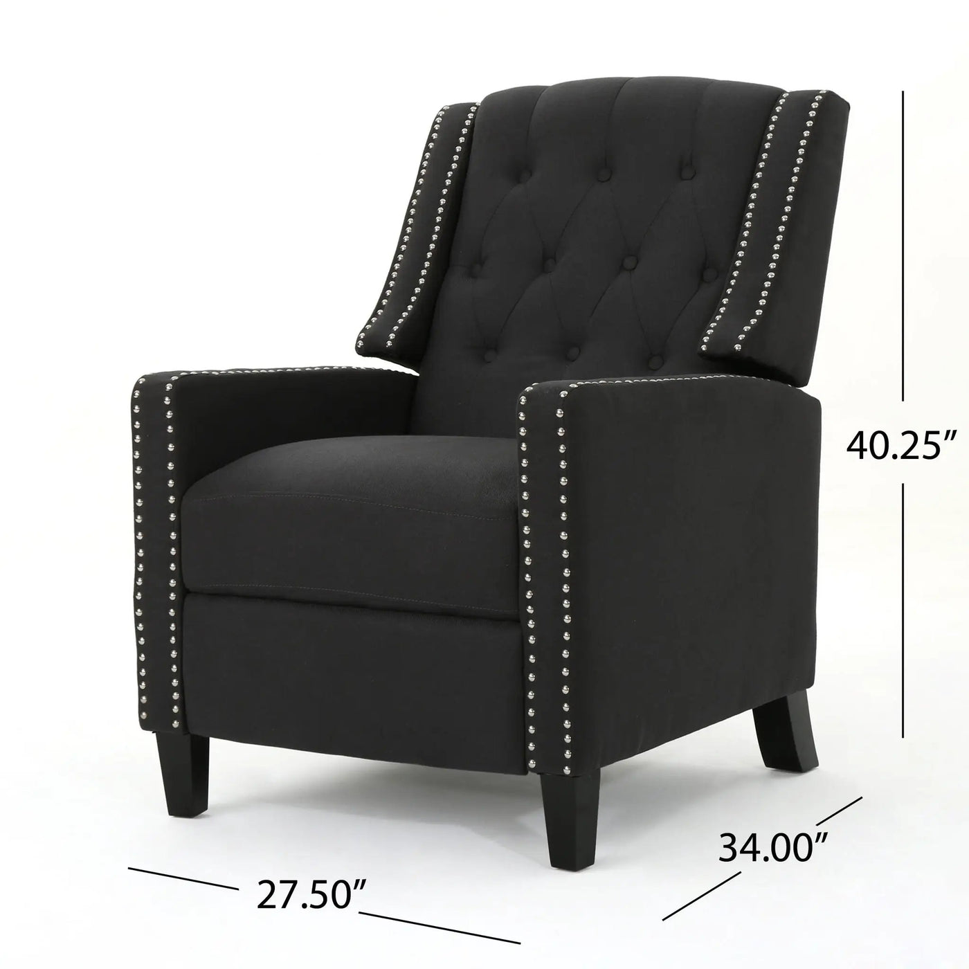 Classic Fabric Push Back Chair by HouseOfZazla