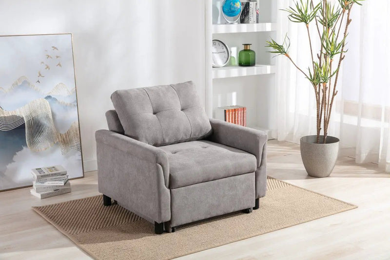 Hannah - Woven Convertible Armchair by Unique Piece Furniture