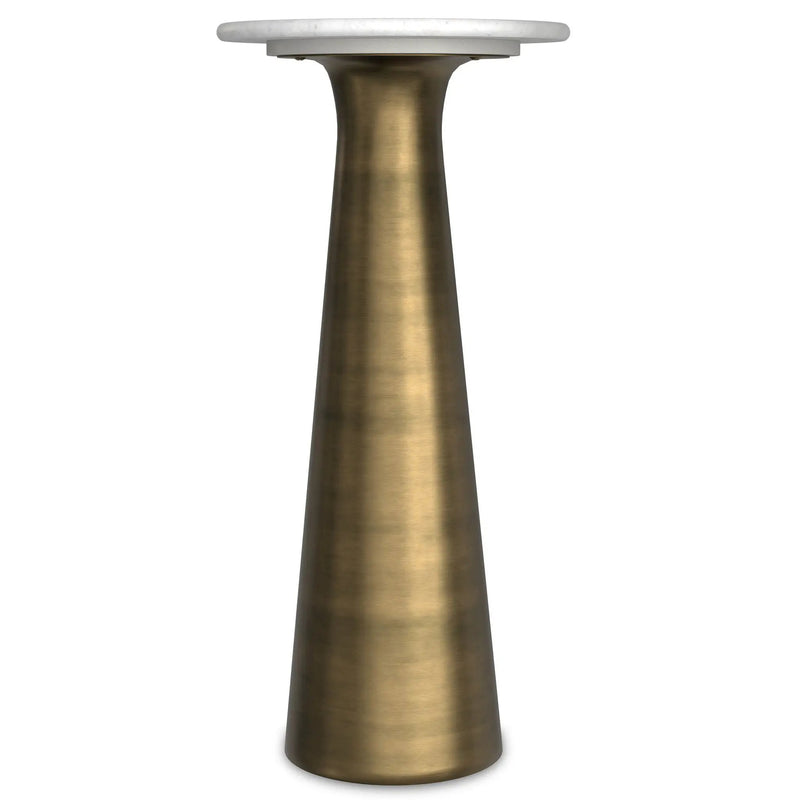 Nicollette - Side Table - Antique Brass by Unique Piece Furniture