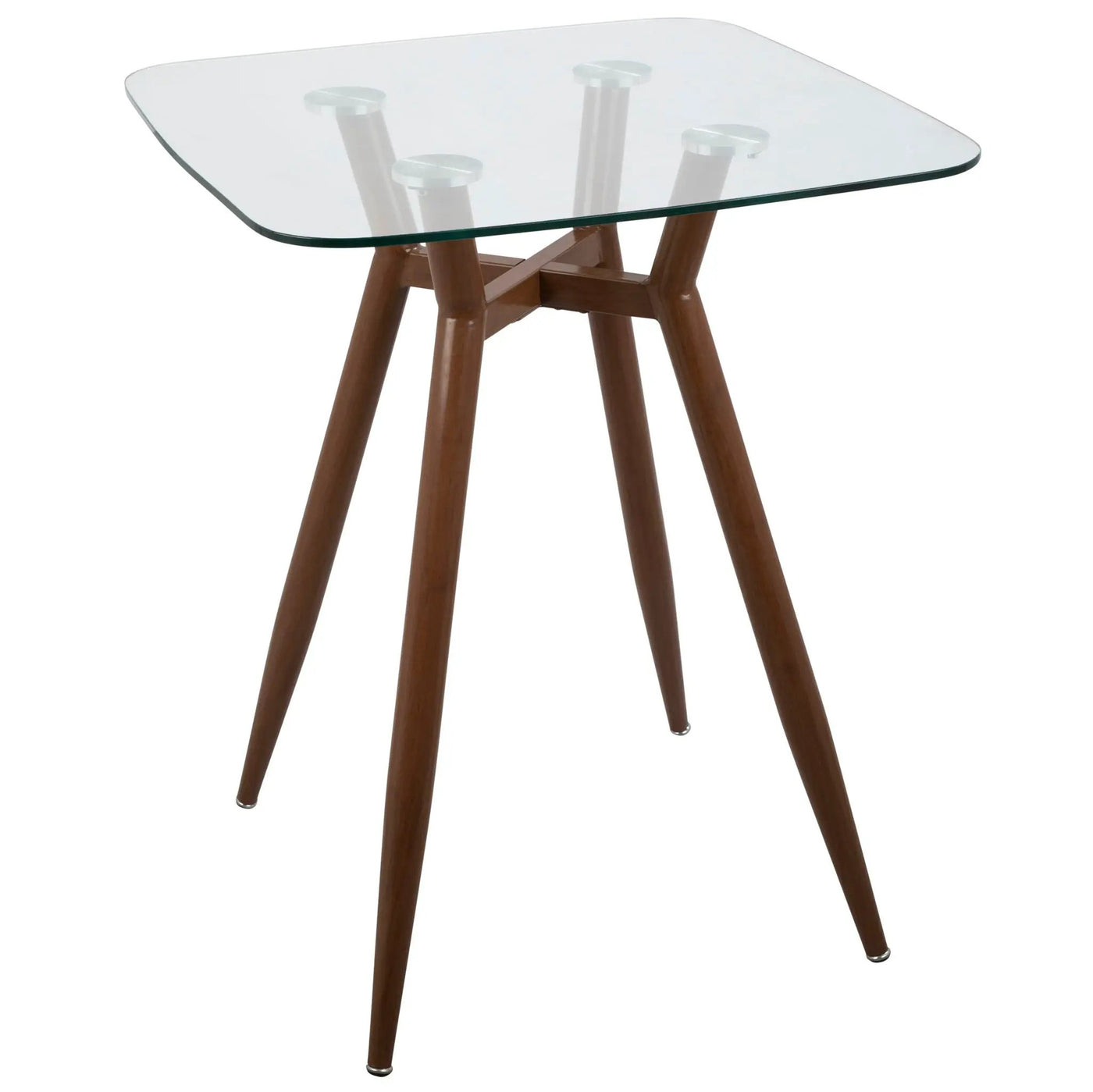 Clara - Mid Century Modern Square Table by HouseOfZazla