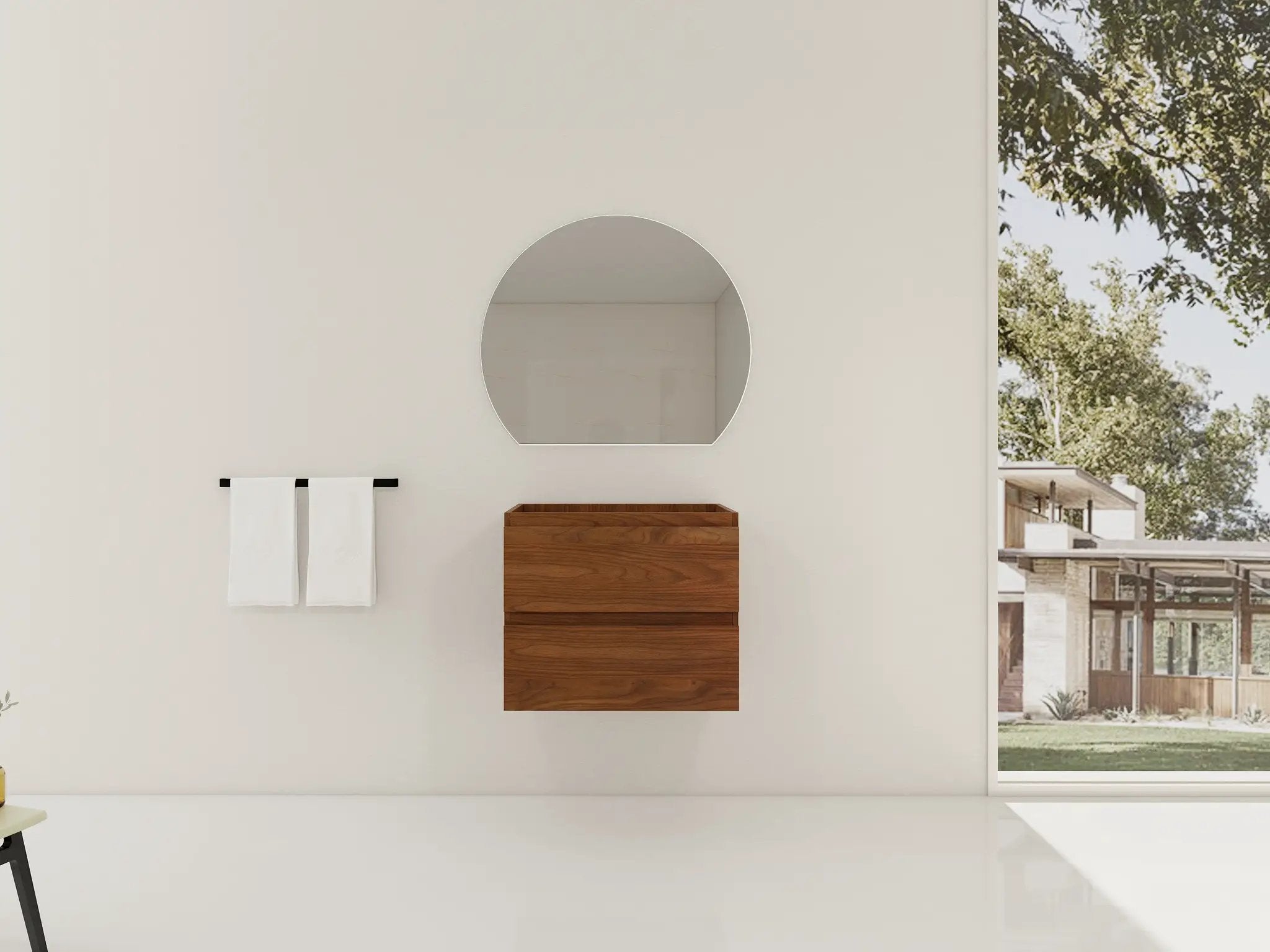 24" Wall-Mounted Bathroom Vanity by HouseOfZazla