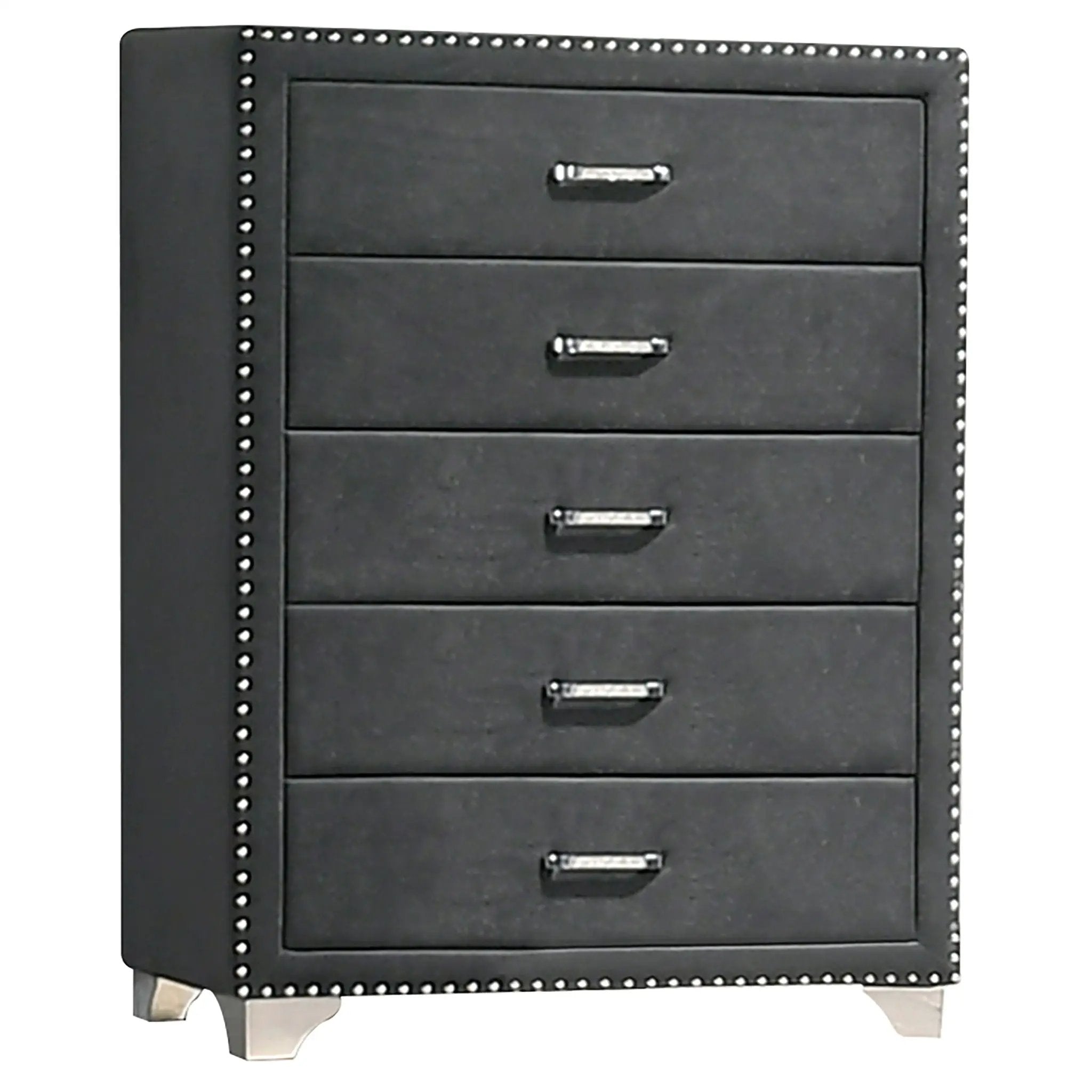 Melody 5-piece Queen Bedroom Set Grey by Unique Piece Furniture