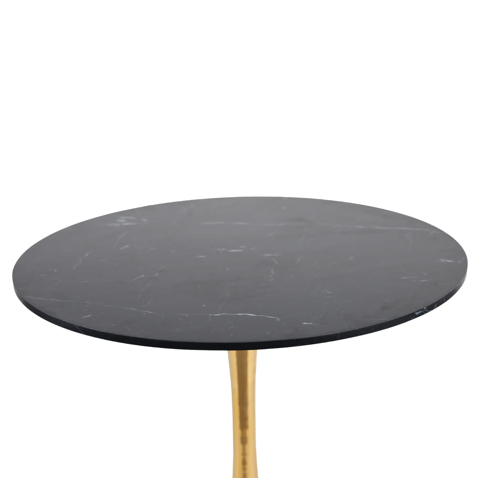 Mid-Century Black Marble Tulip Table by HouseOfZazla