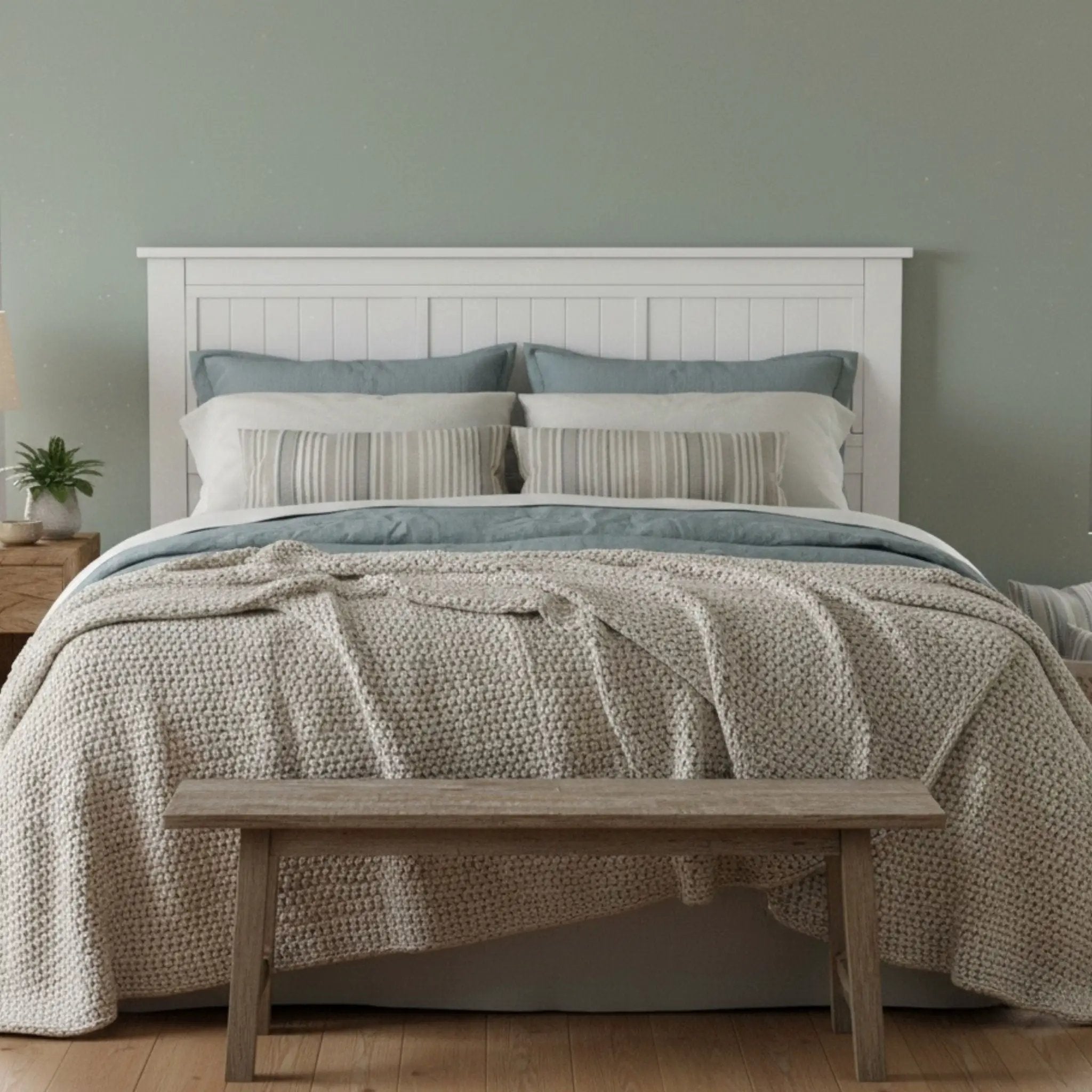 Walton Window Pane Panel Headboard by HouseOfZazla