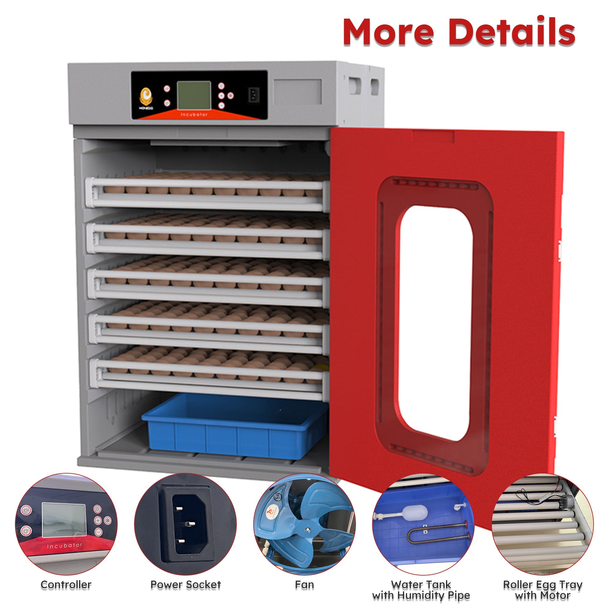 400-Egg Commercial Cabinet Incubator by HouseOfZazla