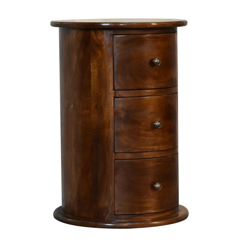 3 Drawer Drum - Chestnut by HouseOfZazla