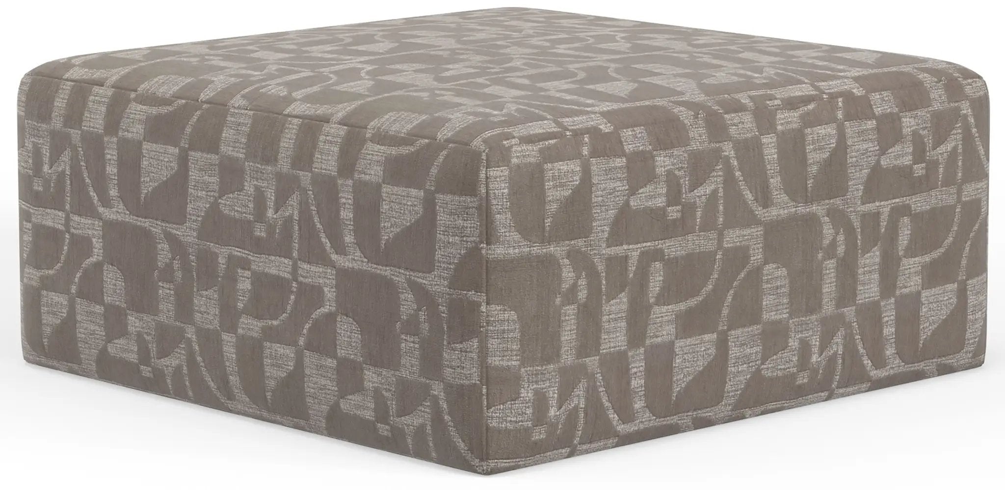 Zeke - Cocktail Ottoman - Cloud by Unique Piece Furniture