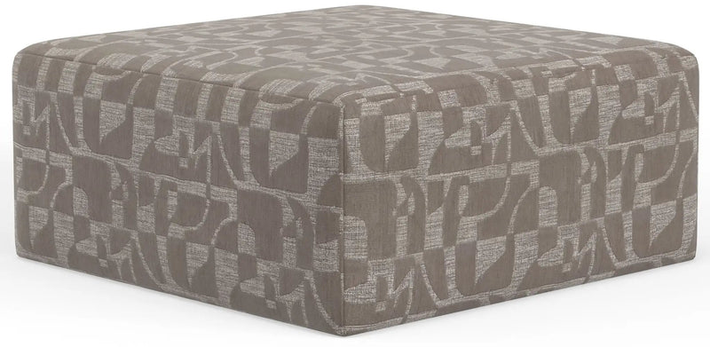 Zeke - Cocktail Ottoman - Cloud by Unique Piece Furniture
