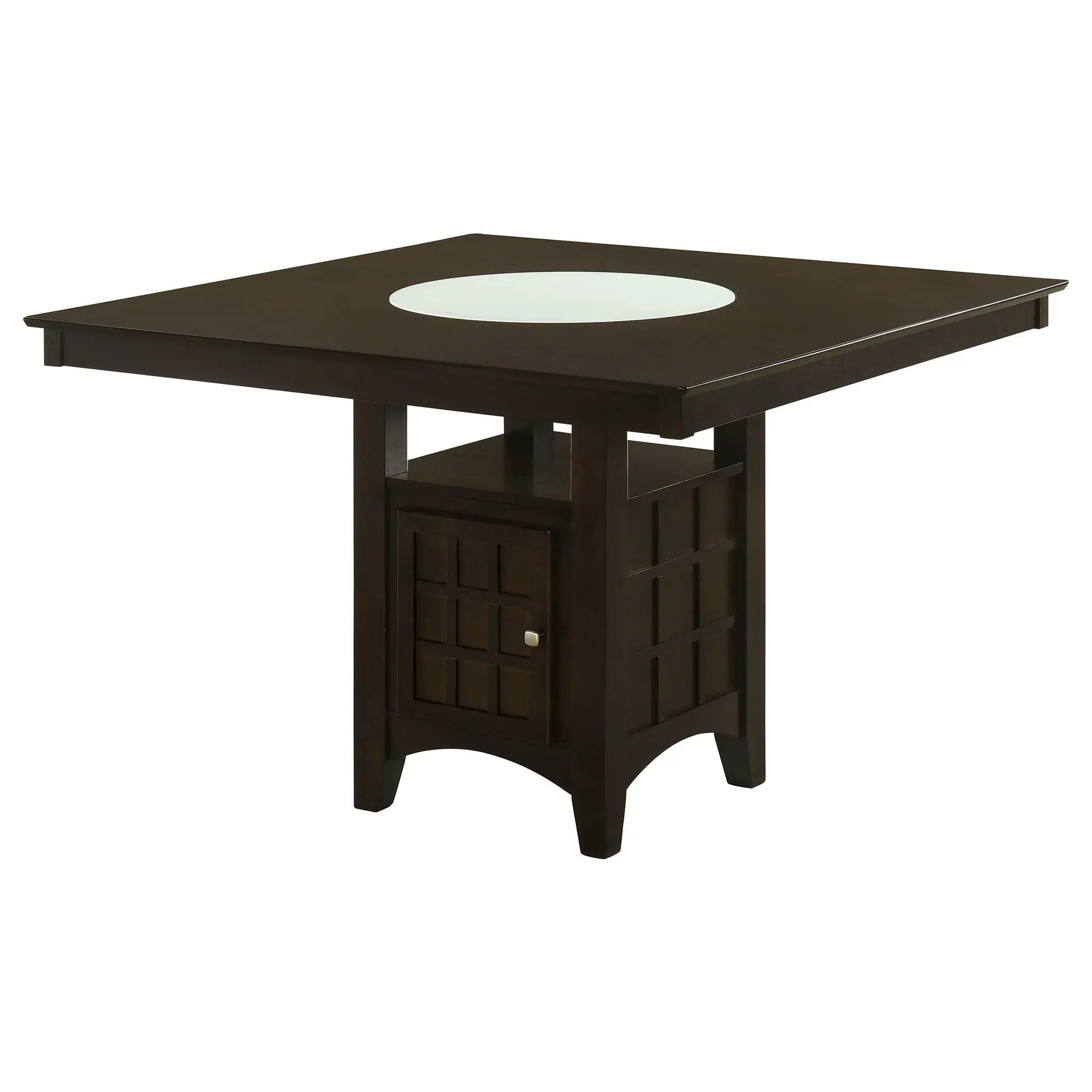 Gabriel 9-piece Square Counter Height Dining Set Cappuccino by Unique Piece Furniture
