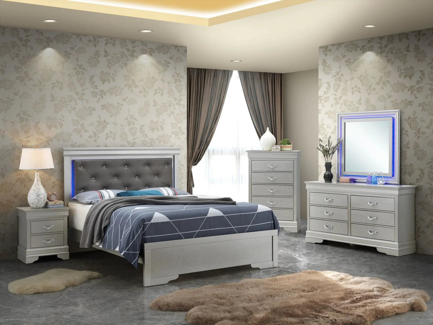 LED Elegant Bed by HouseOfZazla