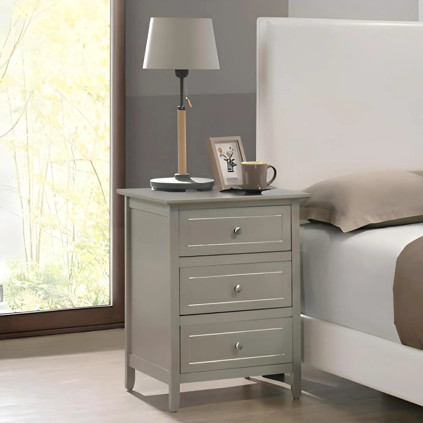 Dove Tailed Drawers 3 Drawer Nightstand by HouseOfZazla