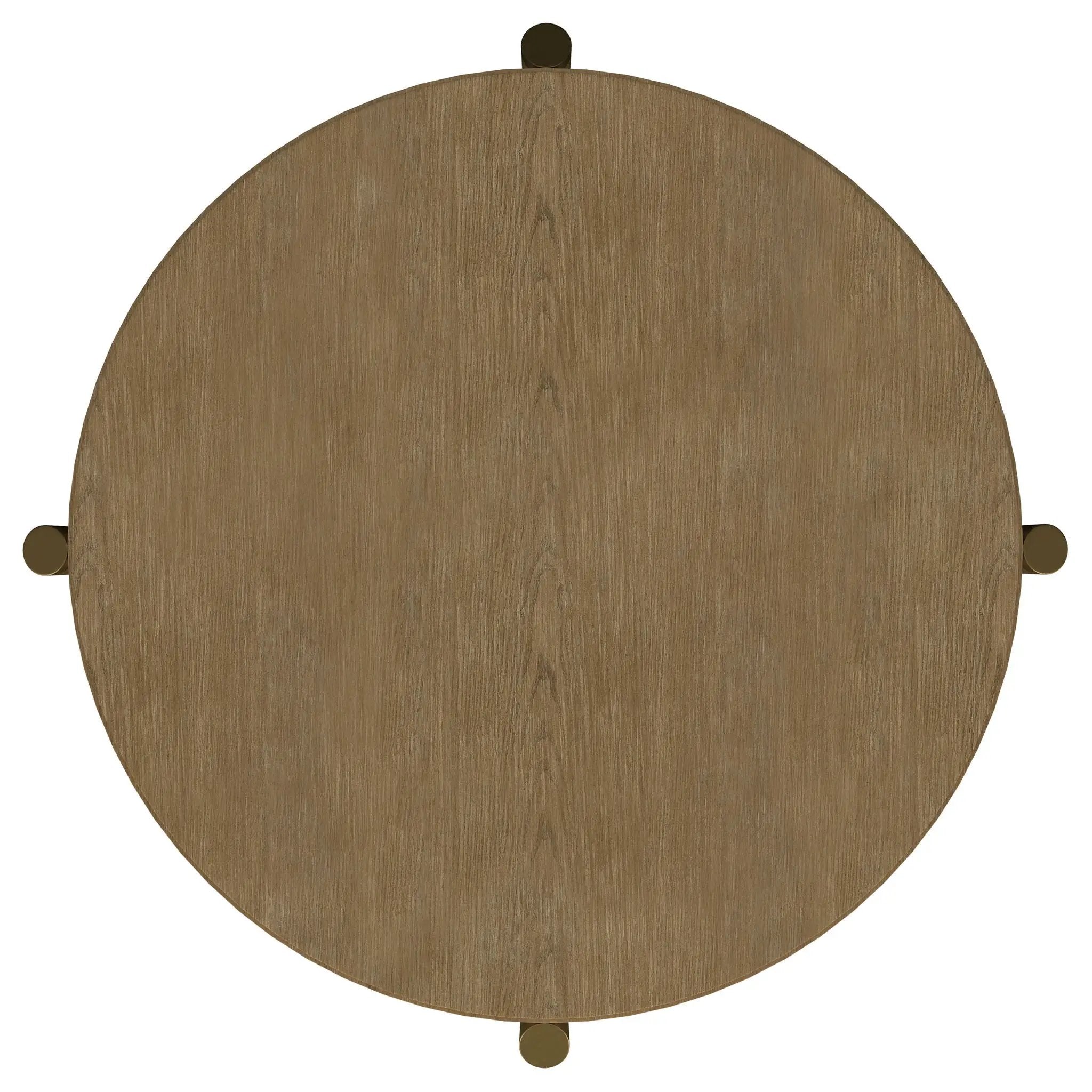 Arini 2-piece Round Coffee and End Table Set Sand Wash by Unique Piece Furniture
