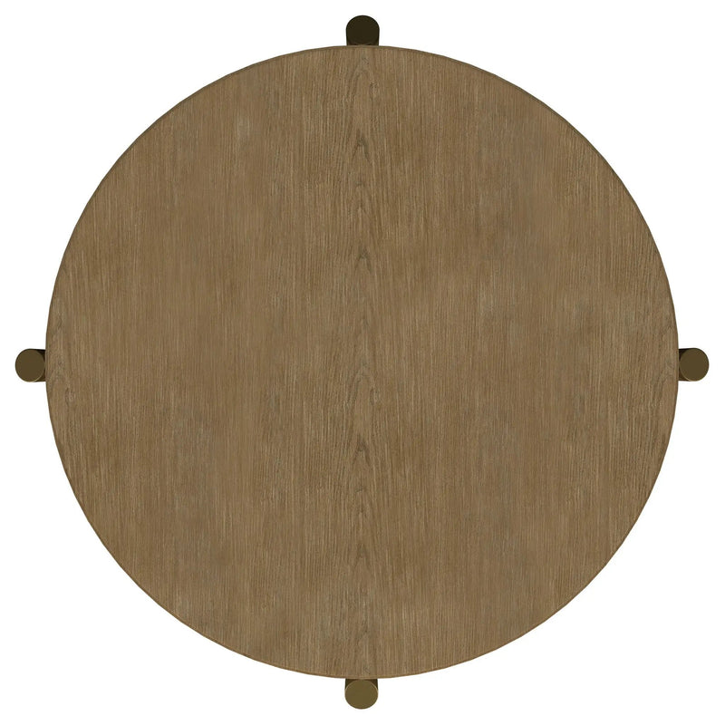 Arini 2-piece Round Coffee and End Table Set Sand Wash by Unique Piece Furniture