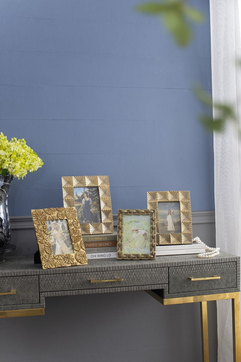 Photo Frame, Opening (Set of 2) - Gold by HouseOfZazla