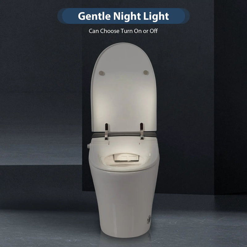 Heated Seat Smart Toilet, One Piece Design by HouseOfZazla