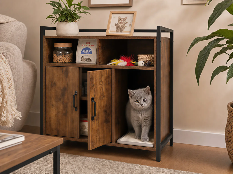 Rustic Cat House by HouseOfZazla