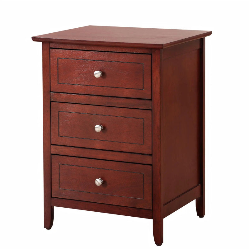 Dove Tailed Drawers 3 Drawer Nightstand by HouseOfZazla
