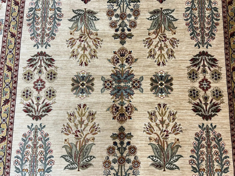 Karastan Rug 8.8 x 12, Ashara Amritsar #549, Oatmeal Color, Wool Pile Karastan Carpet, Discontinued Karastan Area Rug, Decorative by Jewel Rugs