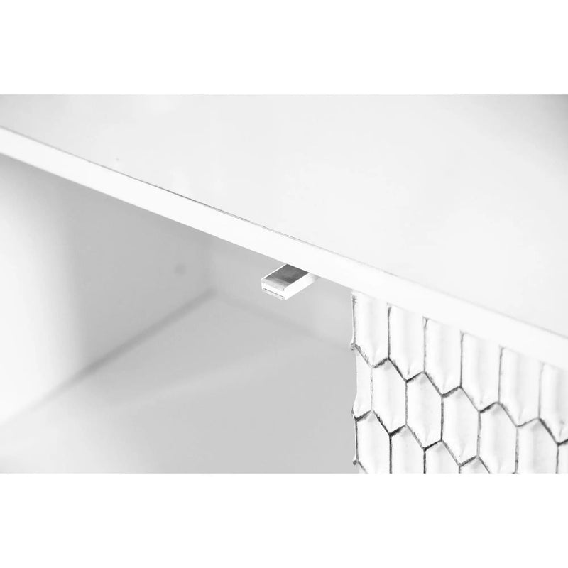 Carillon - 2 Door Accent Cabinet - White by HouseOfZazla