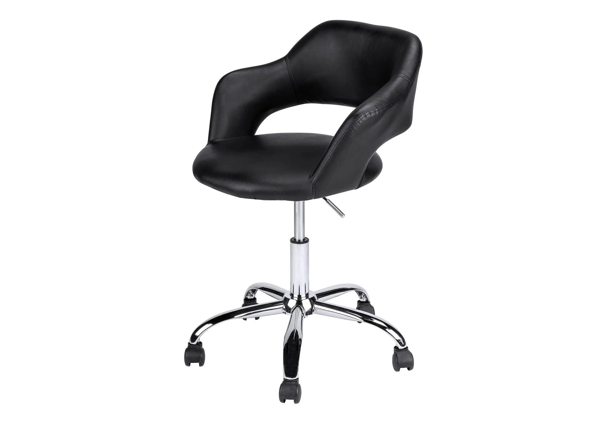 Office Chair, Adjustable Height, Swivel, Ergonomic, Armrests, Contemporary by Unique Piece Furniture