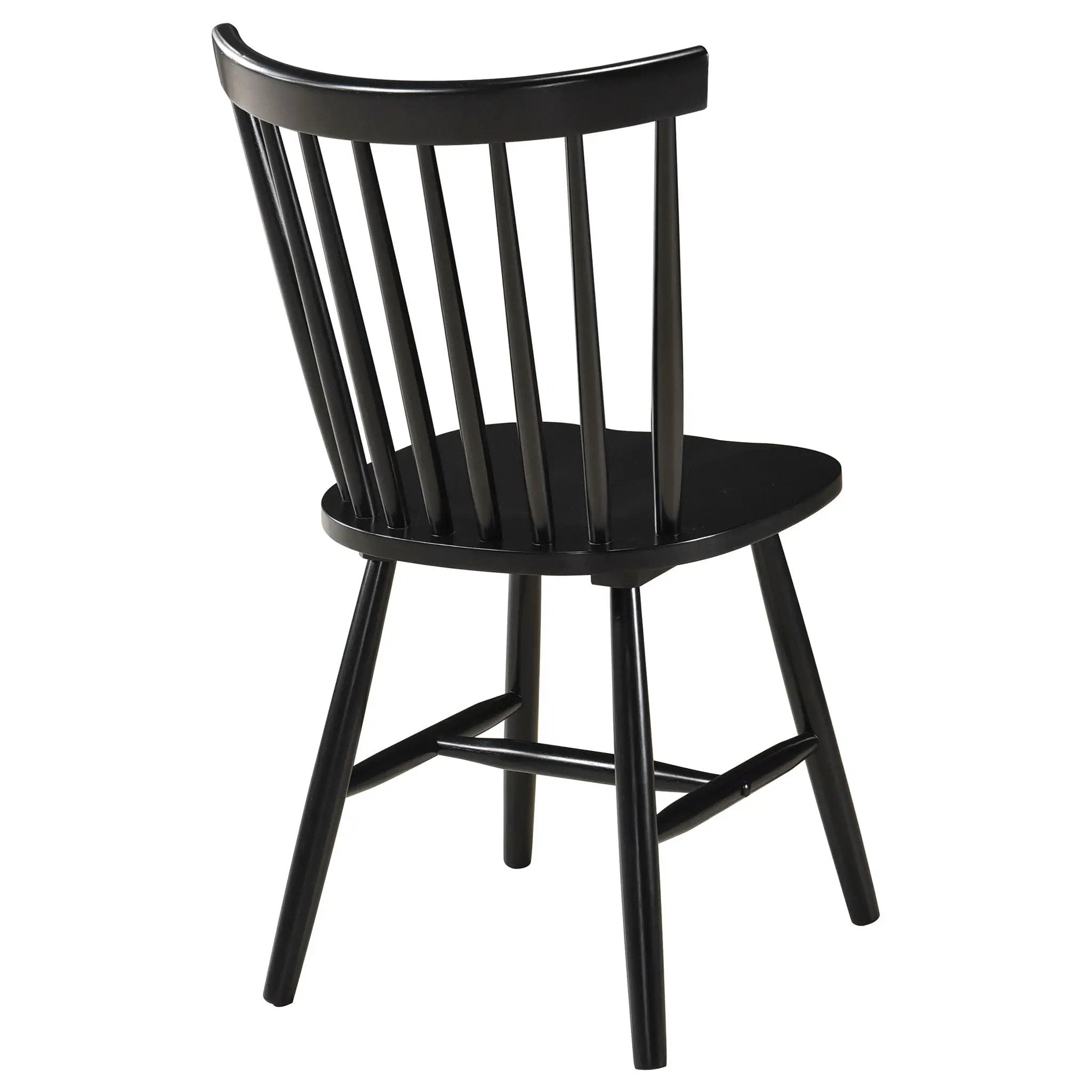 Hayward - Dining Side (Set of 2) - Black by HouseOfZazla