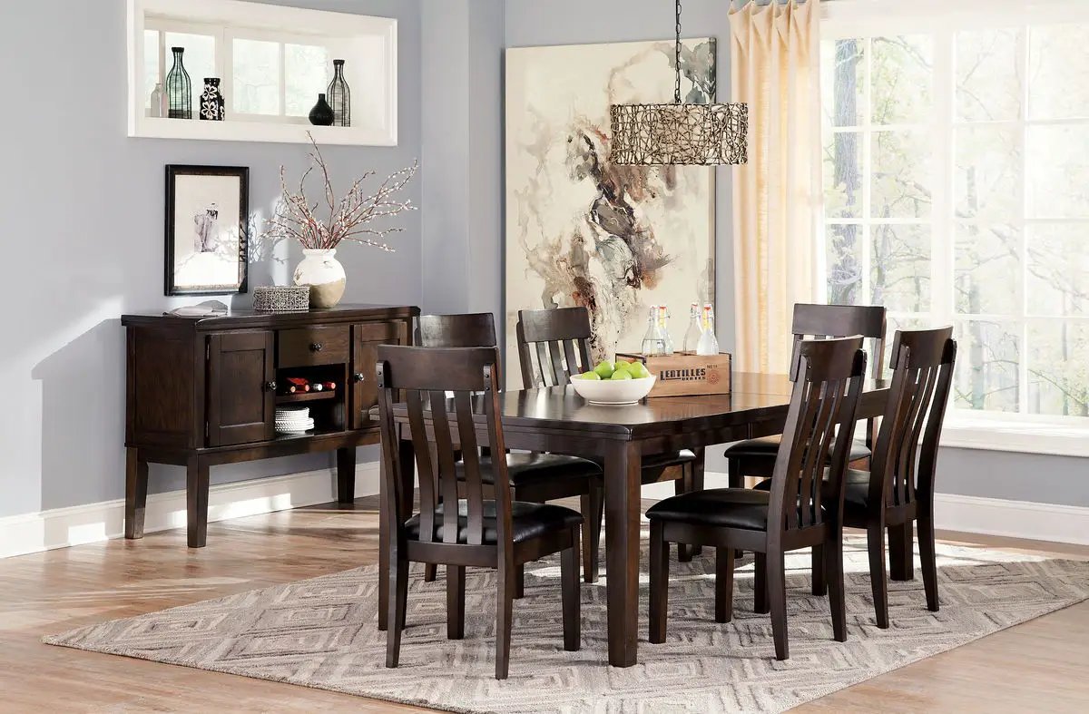 Haddigan - Dining Table With Side Chairs by Unique Piece Furniture