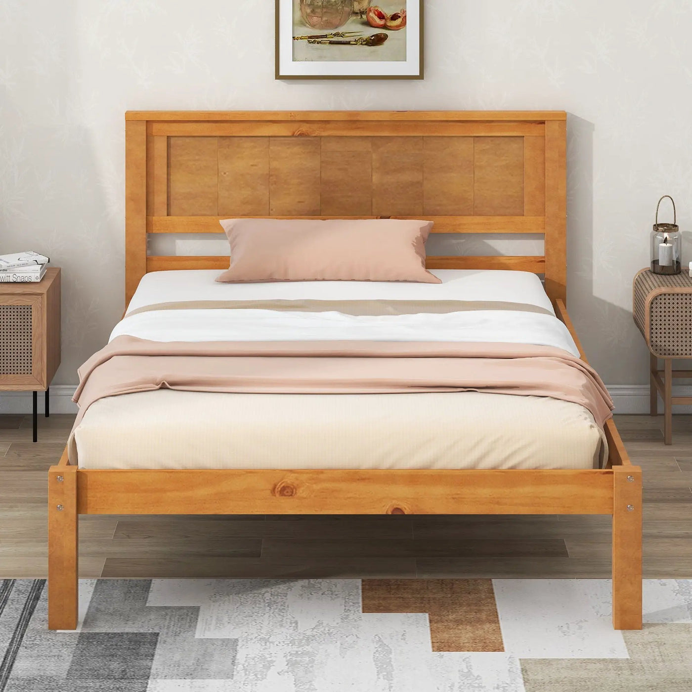 Platform Bed Frame With Headboard by Unique Piece Furniture