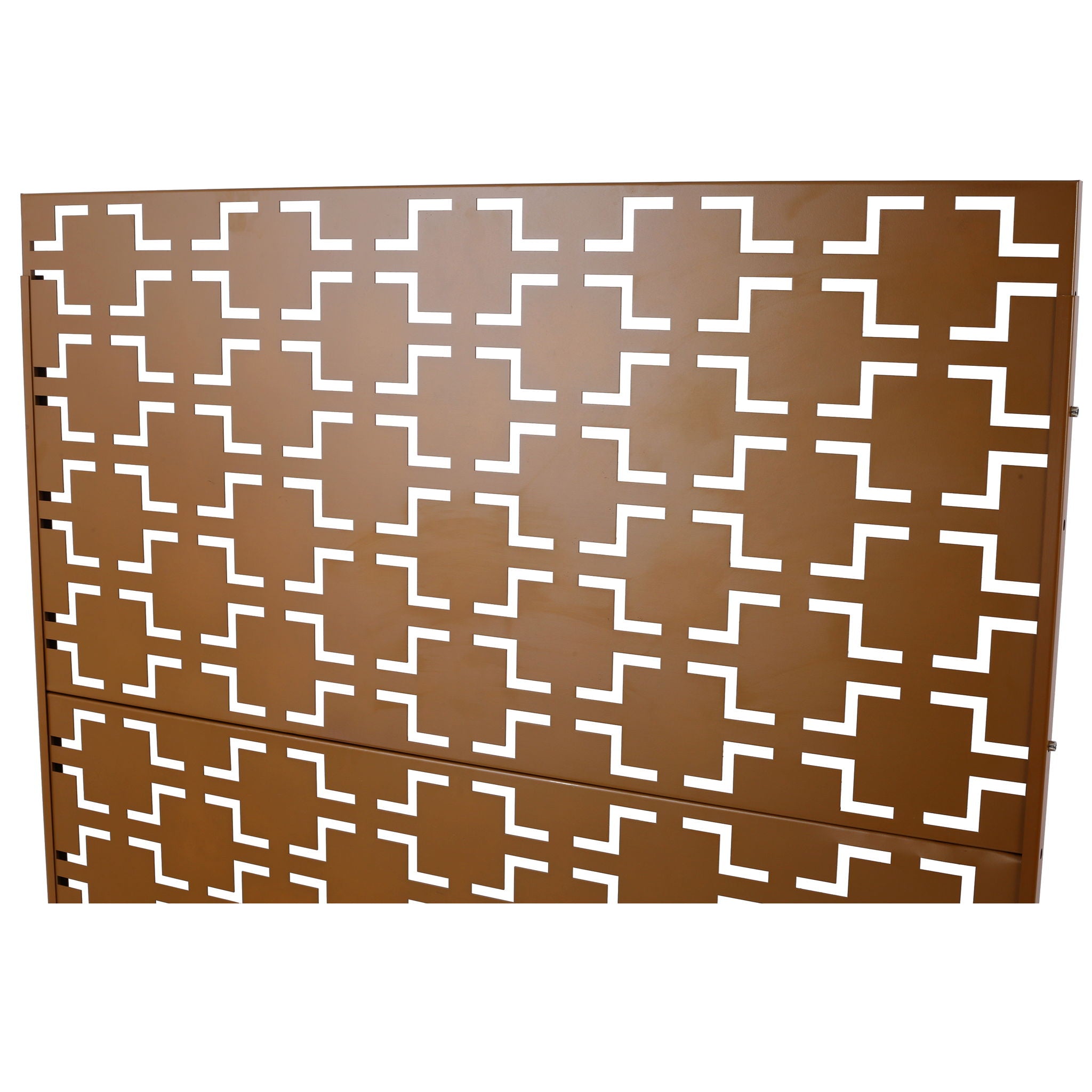 Outdoor & Indoor Metal Privacy Freestanding Decorative Screen by Unique Piece Furniture