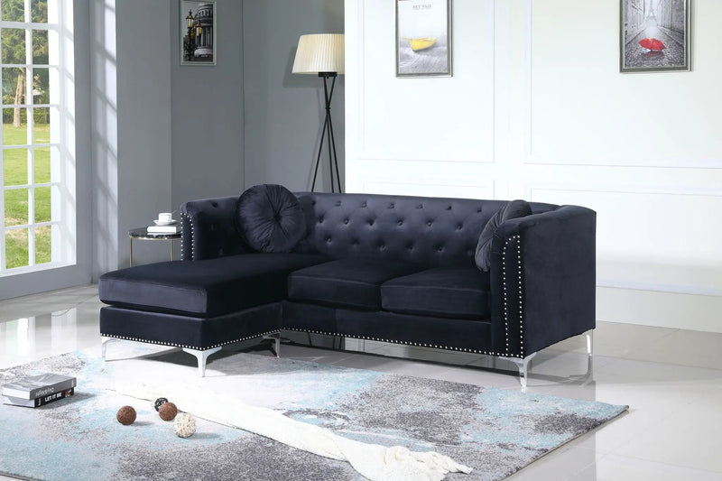 Pompano - Micro Suede Sofa Chaise by Unique Piece Furniture