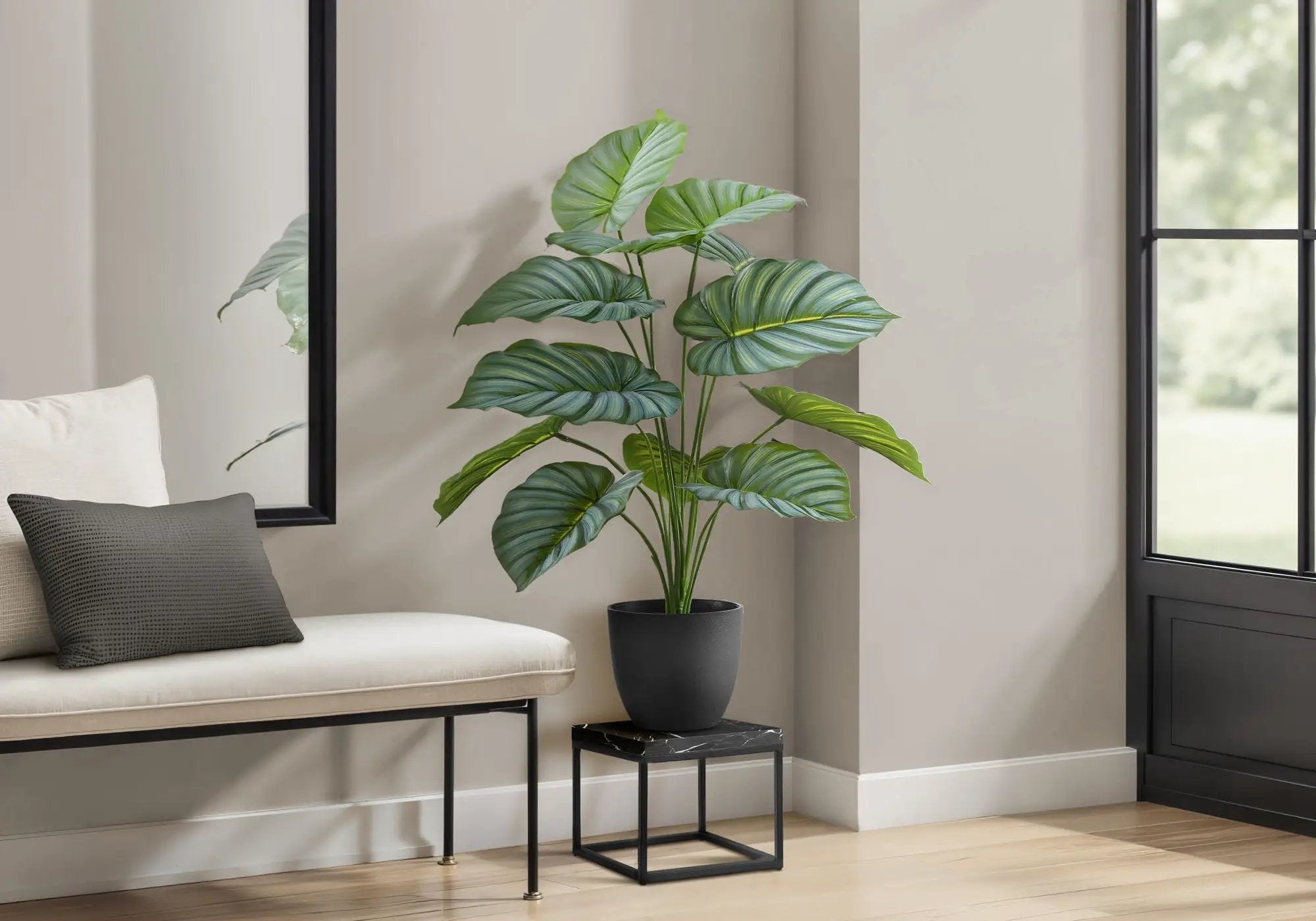 24" Tall Artificial Calathea Plant by HouseOfZazla