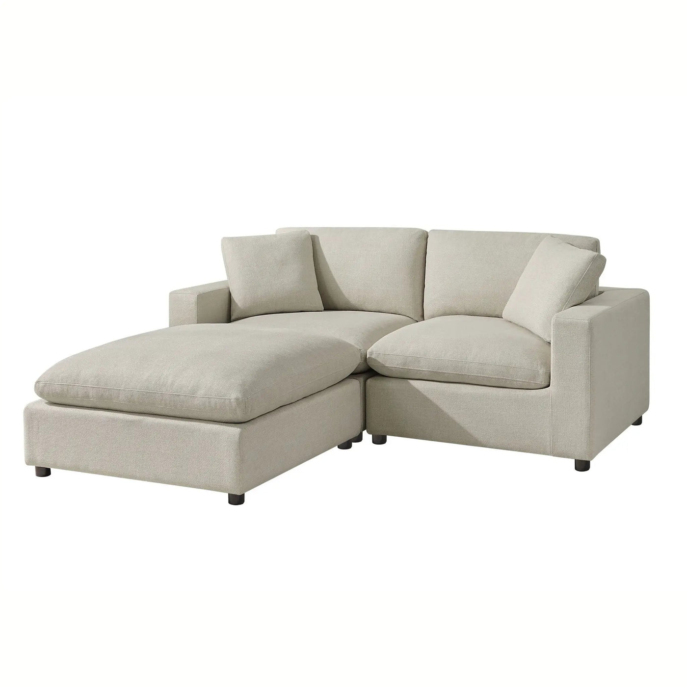 Cassandra - Sofa With Ottoman by HouseOfZazla