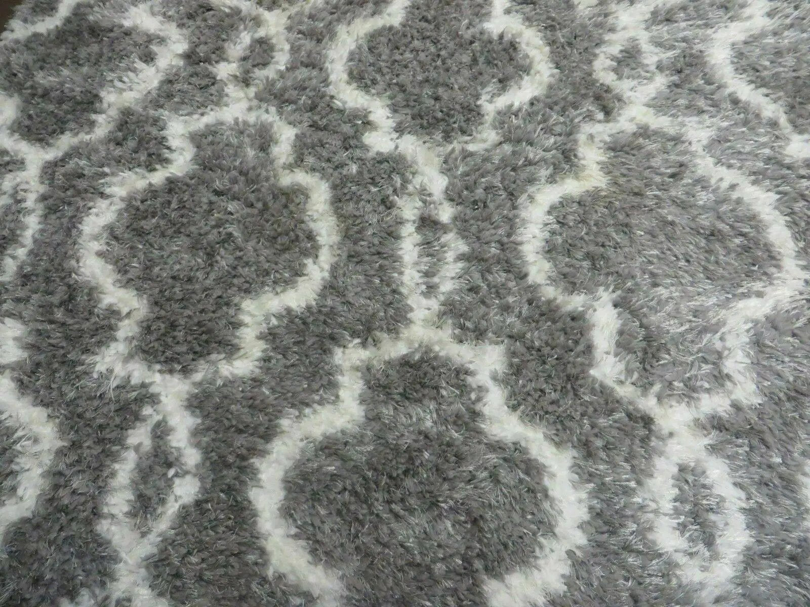 5' X 7' Modern Contemporary Israel Made Glimmer 205-45 Shag Rug Acrylic Bohemian Boho Home Décor by Jewel Rugs