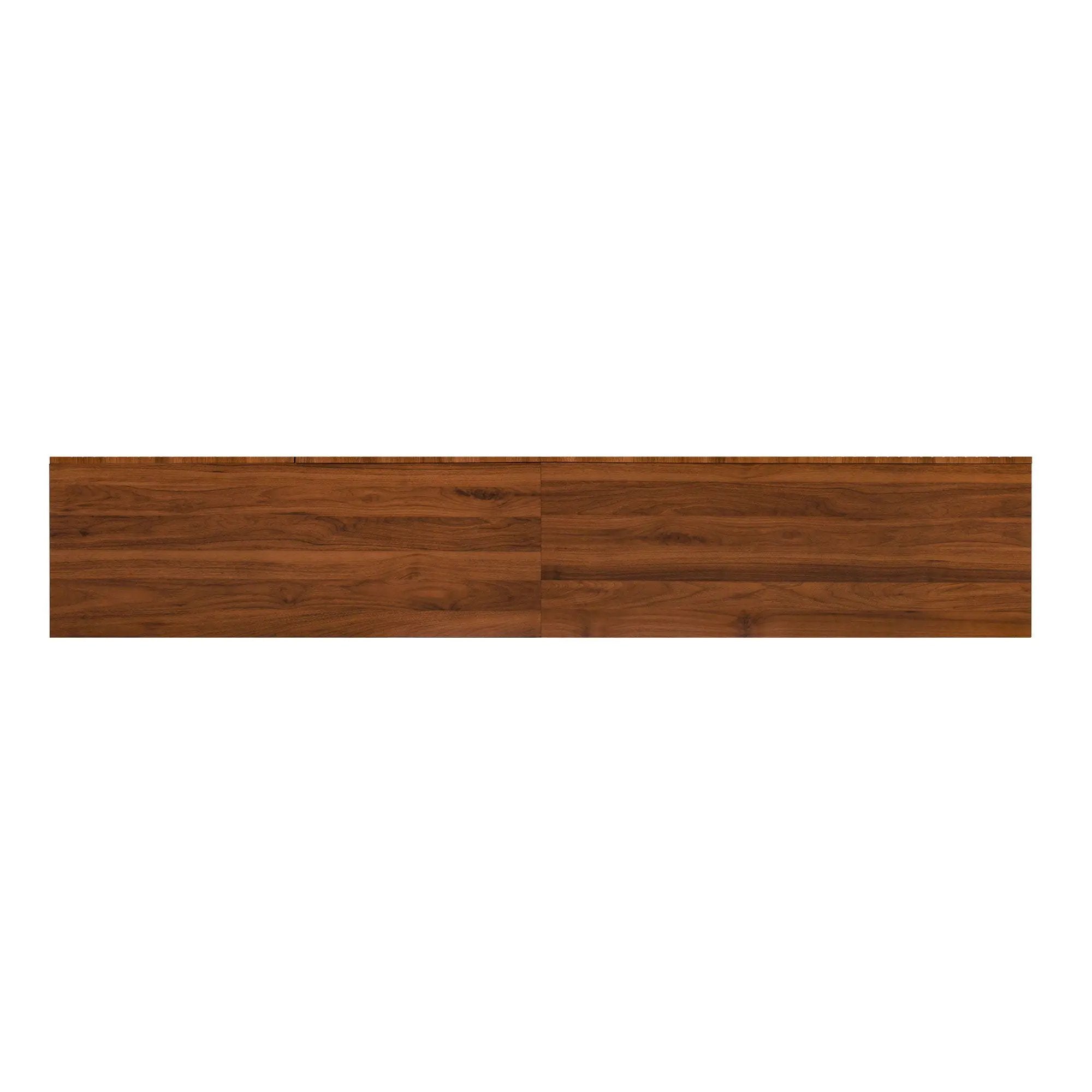 TV Stand With Legs, Media Console, 4 Cabinets For Living Room - Natural Wood by HouseOfZazla