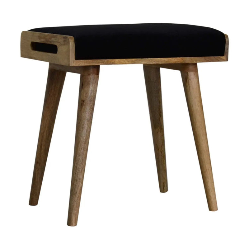 Tray Style Footstool - Black by Unique Piece Furniture