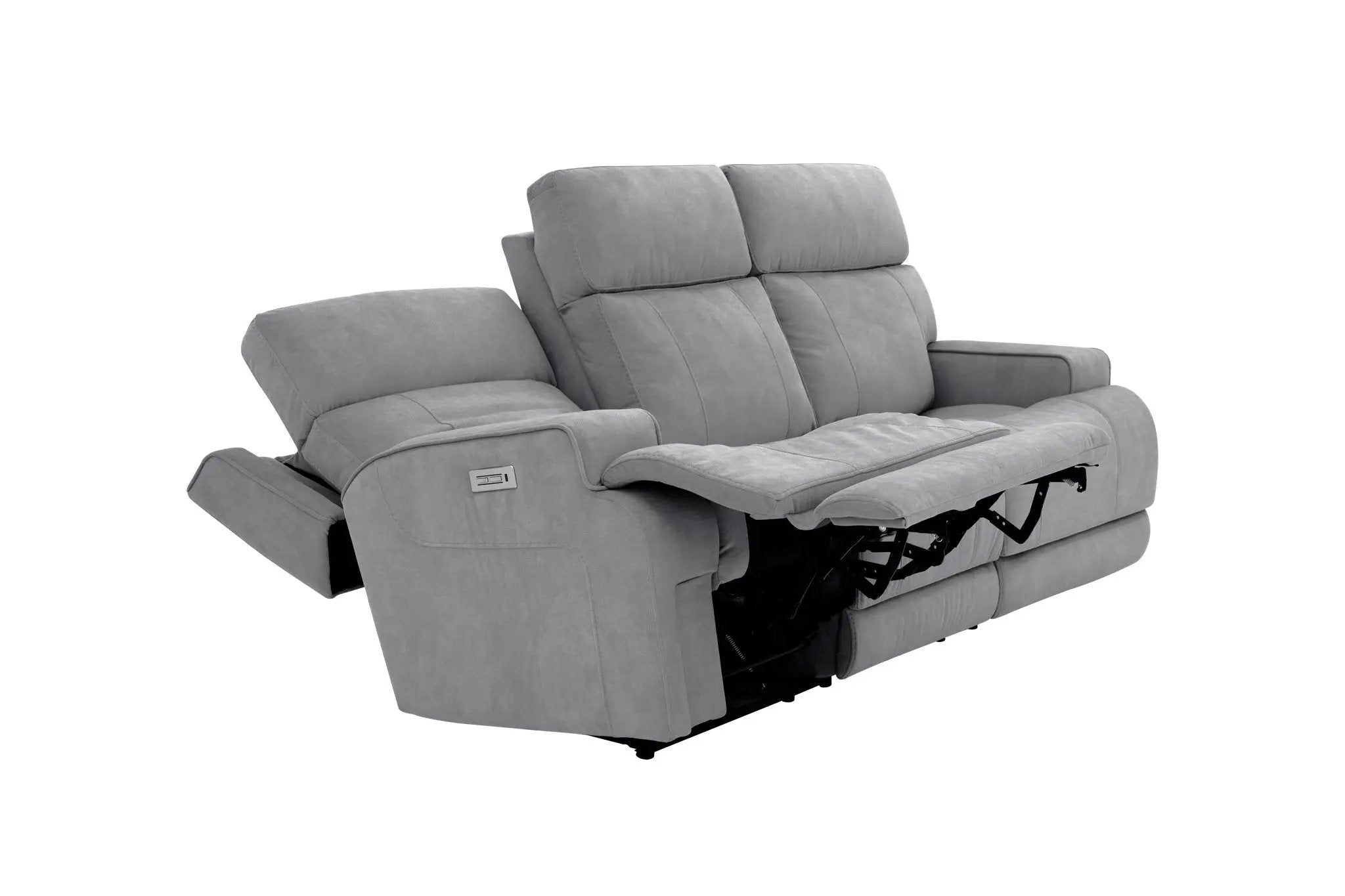 Ashbee - Power Sofa With Power Recline, Power Headrest, Zero Gravity And 3" Footrest Extension by Unique Piece Furniture