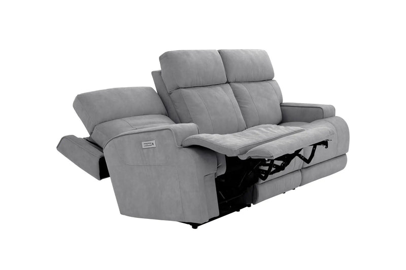 Ashbee - Power Sofa With Power Recline, Power Headrest, Zero Gravity And 3" Footrest Extension by Unique Piece Furniture