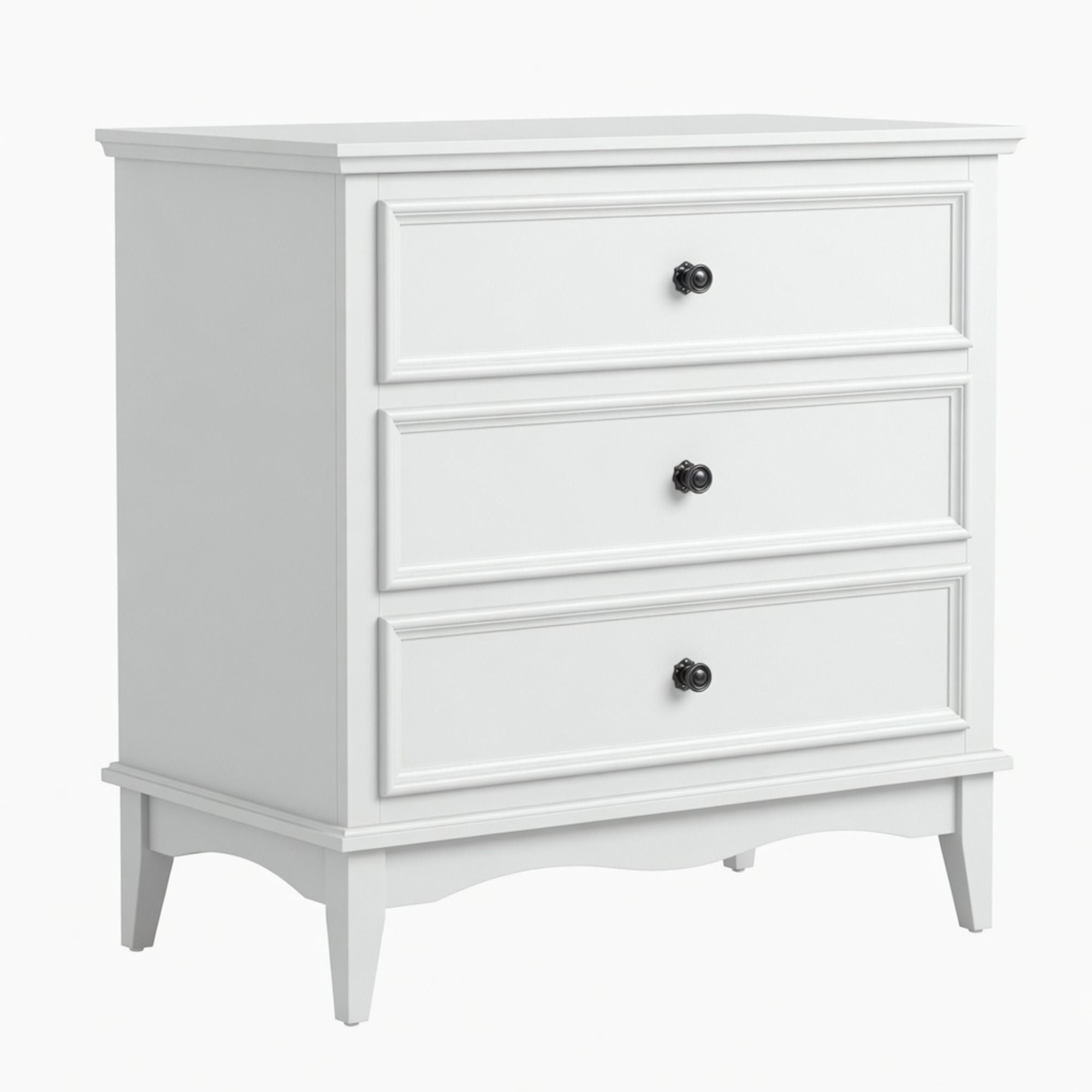 3 Drawer Dresser - White by HouseOfZazla