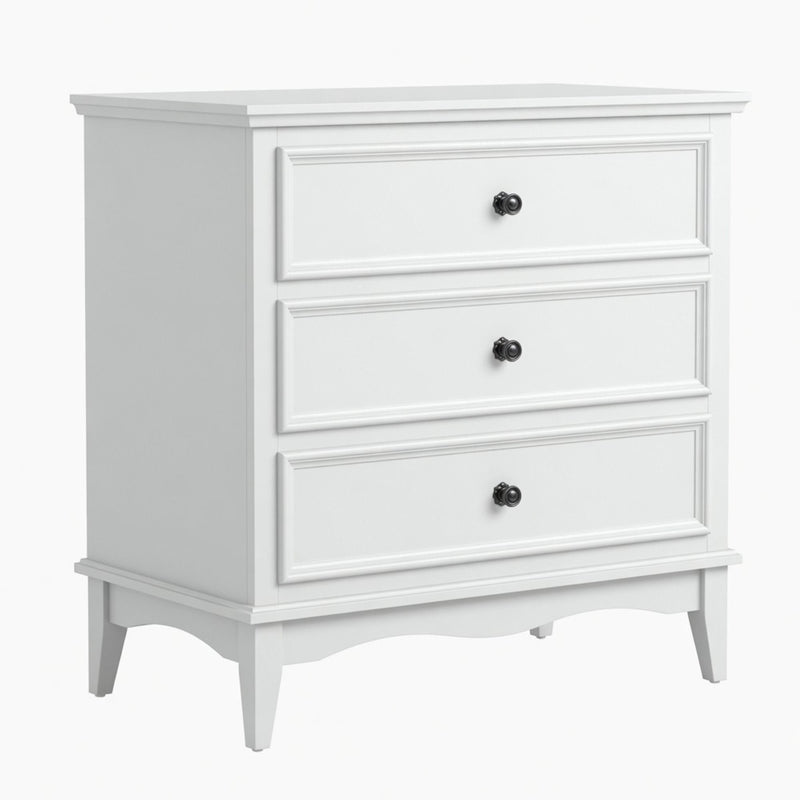 3 Drawer Dresser - White by HouseOfZazla