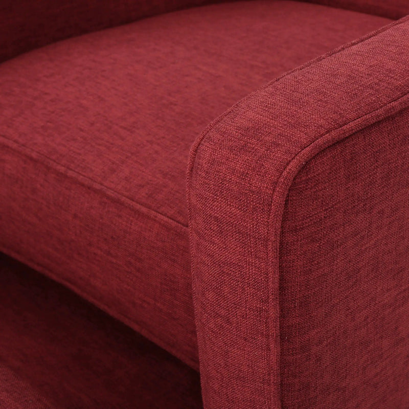 Mid-Century Modern Recliner With Button Tufted Waffle Stitch by HouseOfZazla